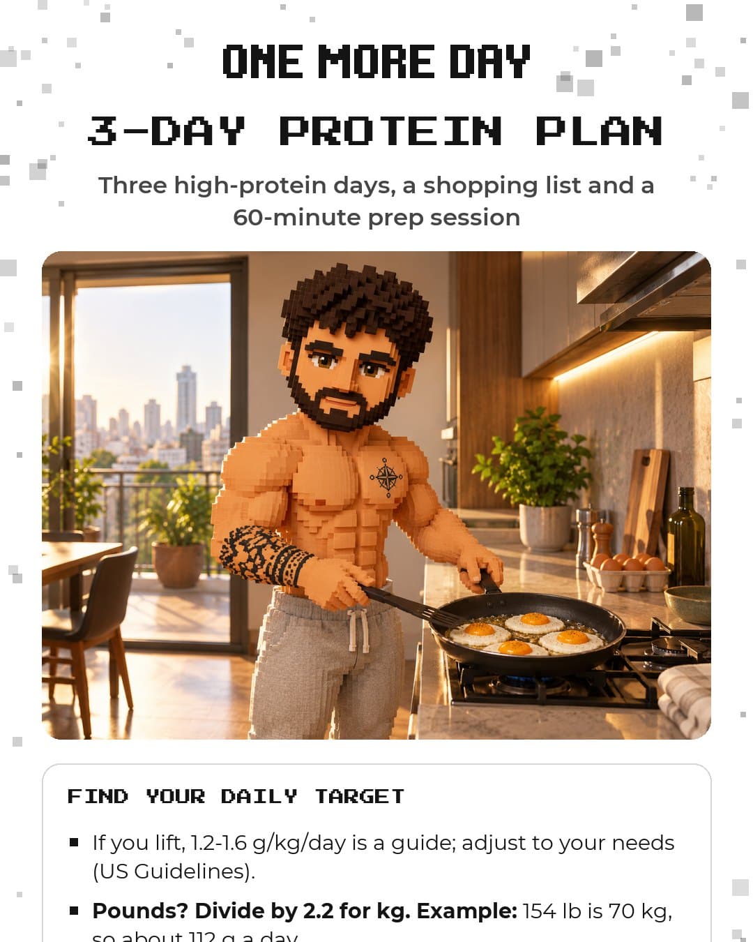 3-Day Protein Plan