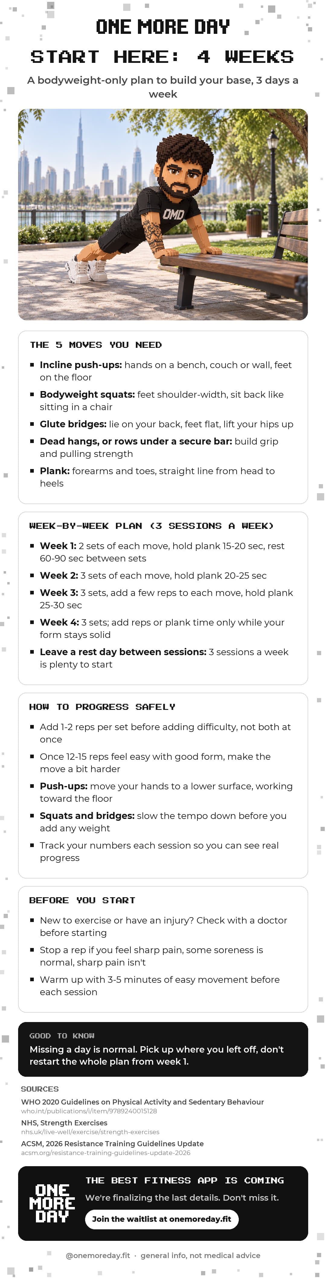 Start Here: 4 Weeks