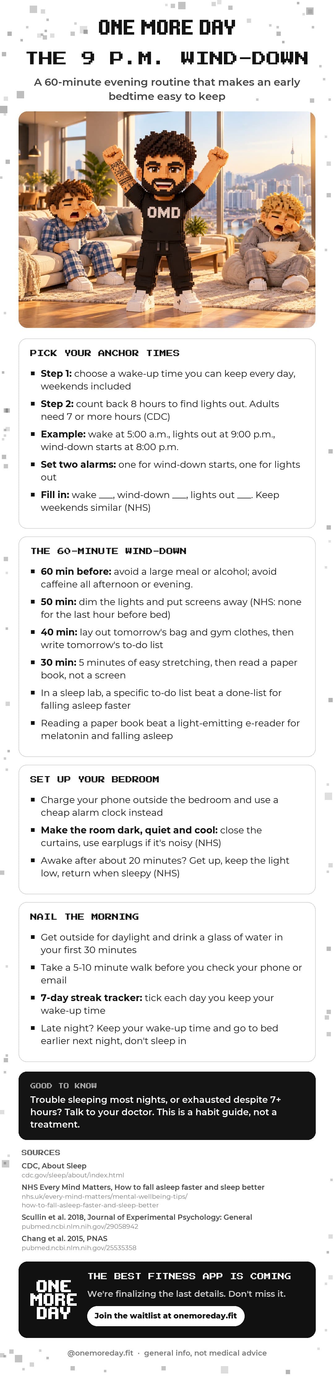 The 9 P.M. Wind-Down