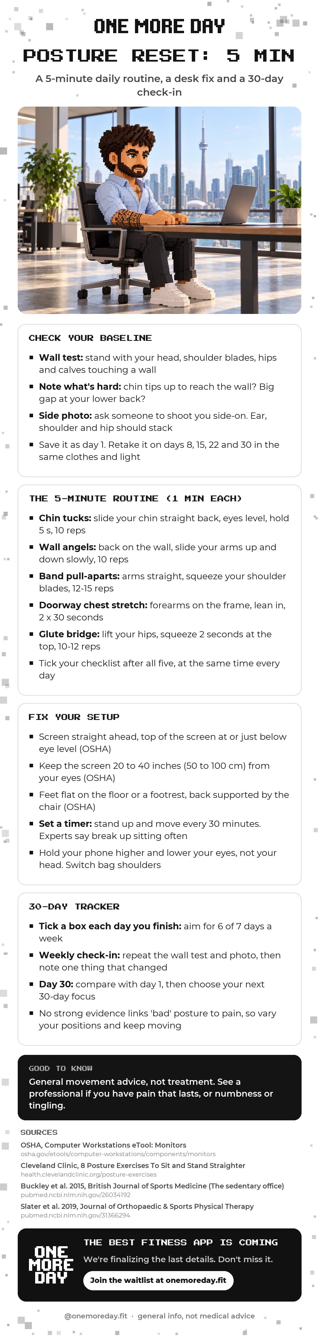 Posture Reset: 5 Min