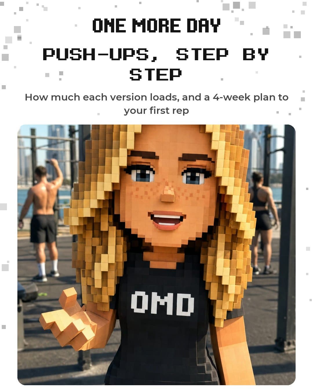 Push-Ups, Step By Step