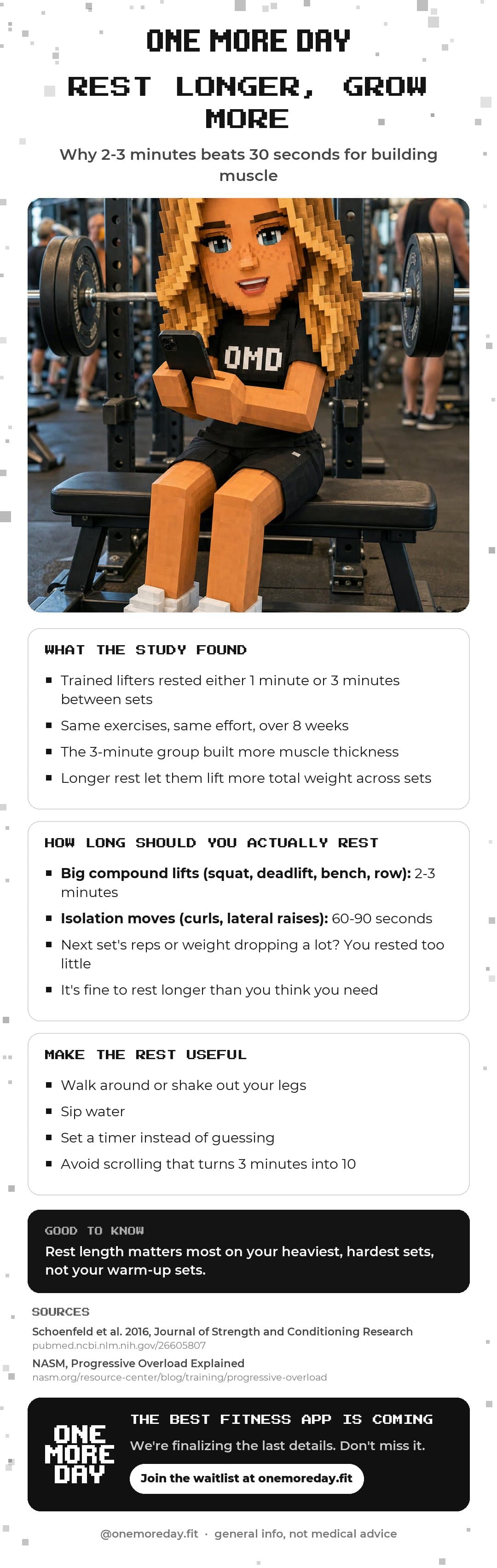 Rest Longer, Grow More