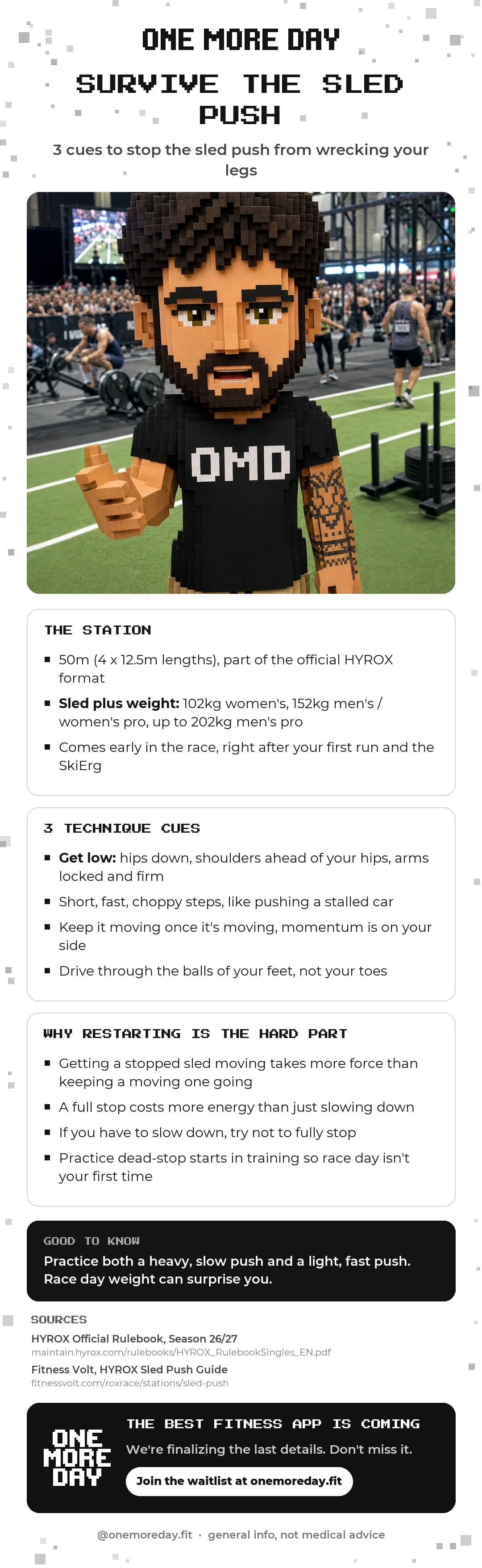 Survive The Sled Push