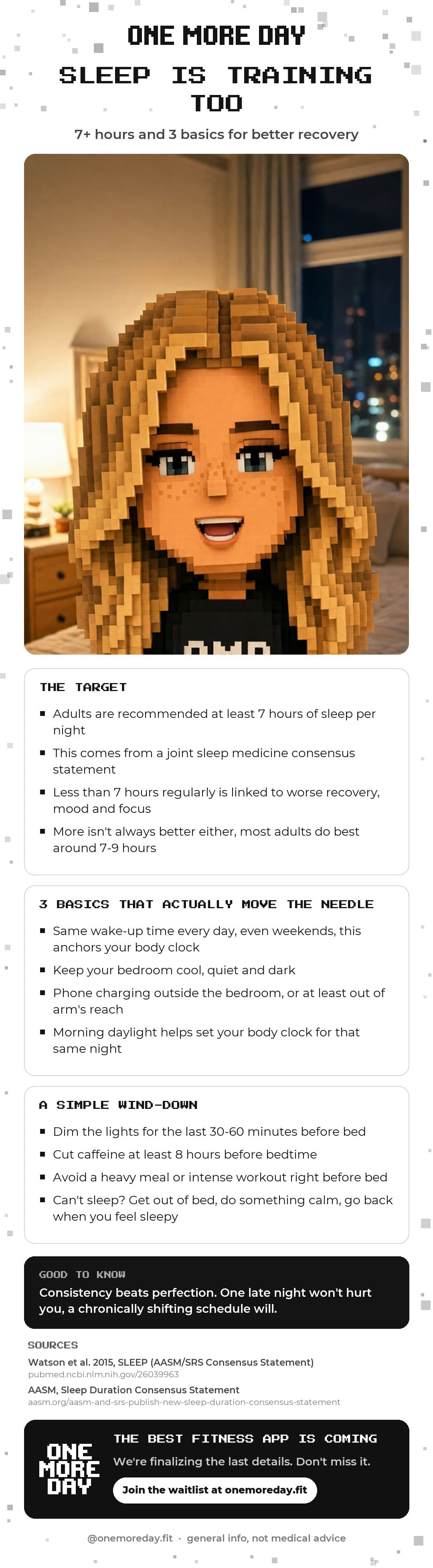 Sleep Is Training Too