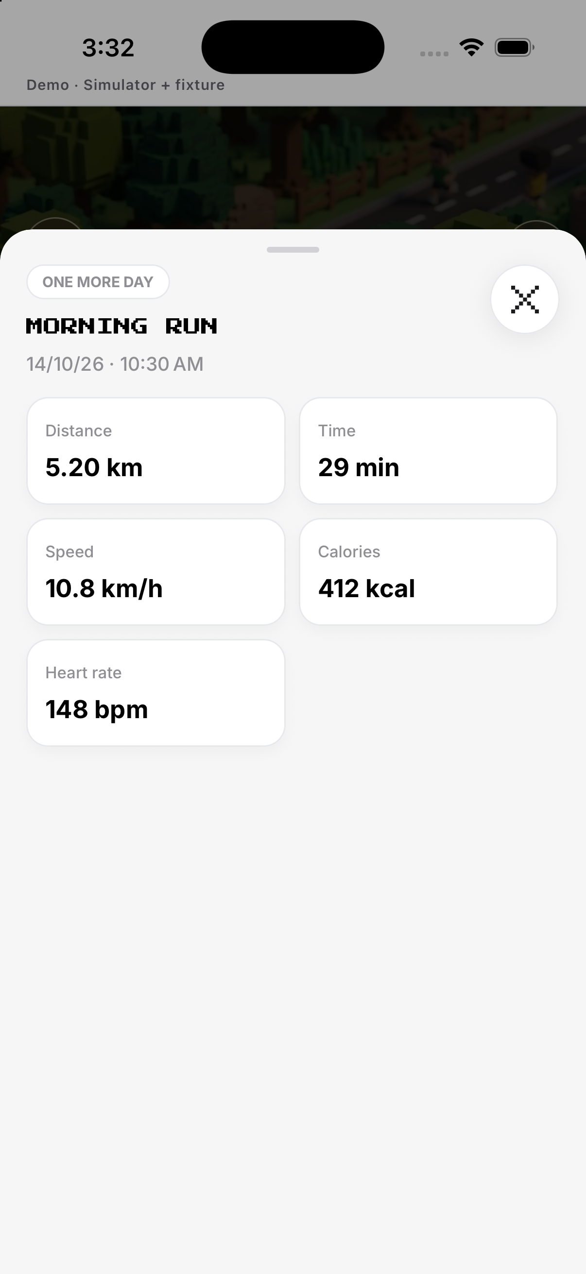 Run history detail