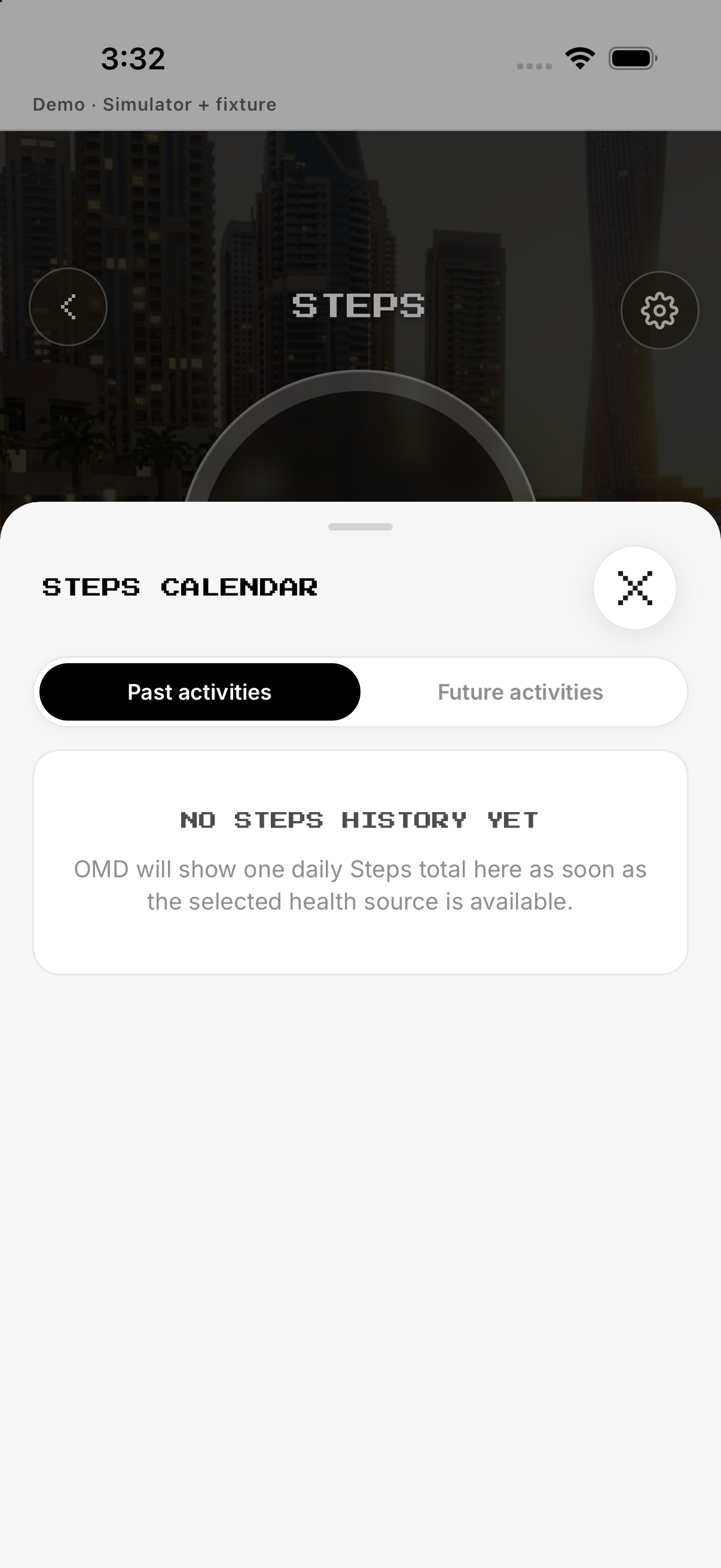 Empty history