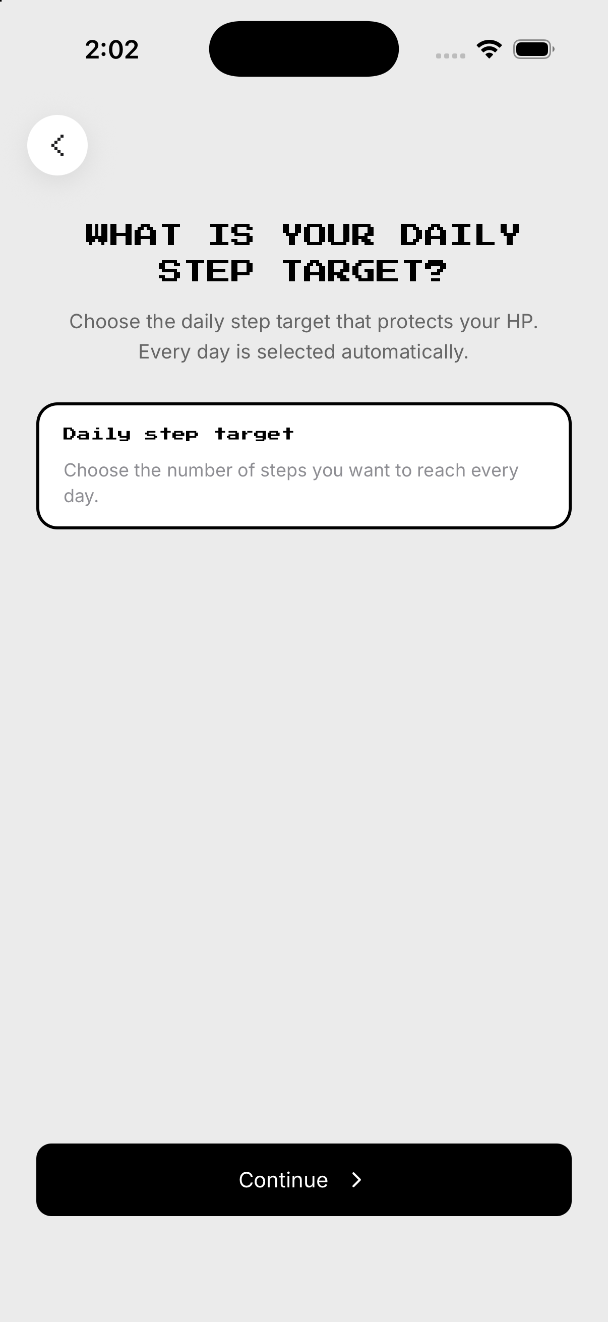 Walking target