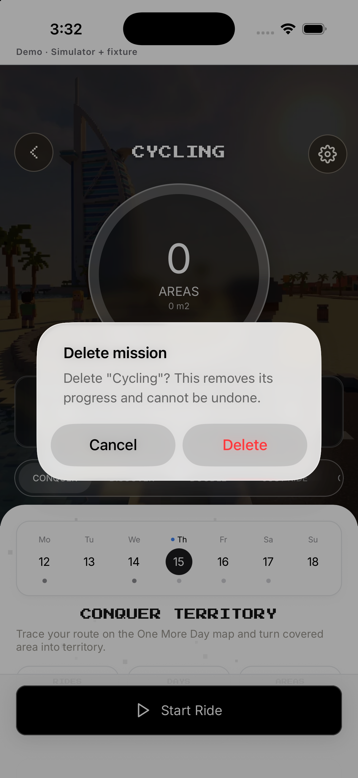 Delete alert