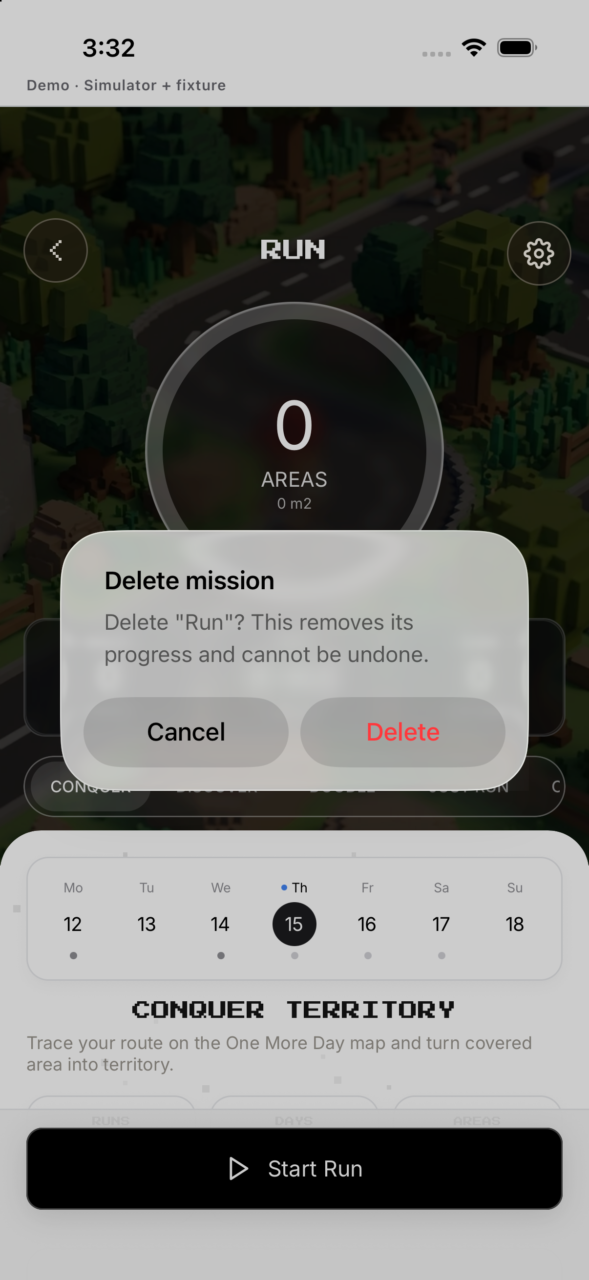 Delete confirmation