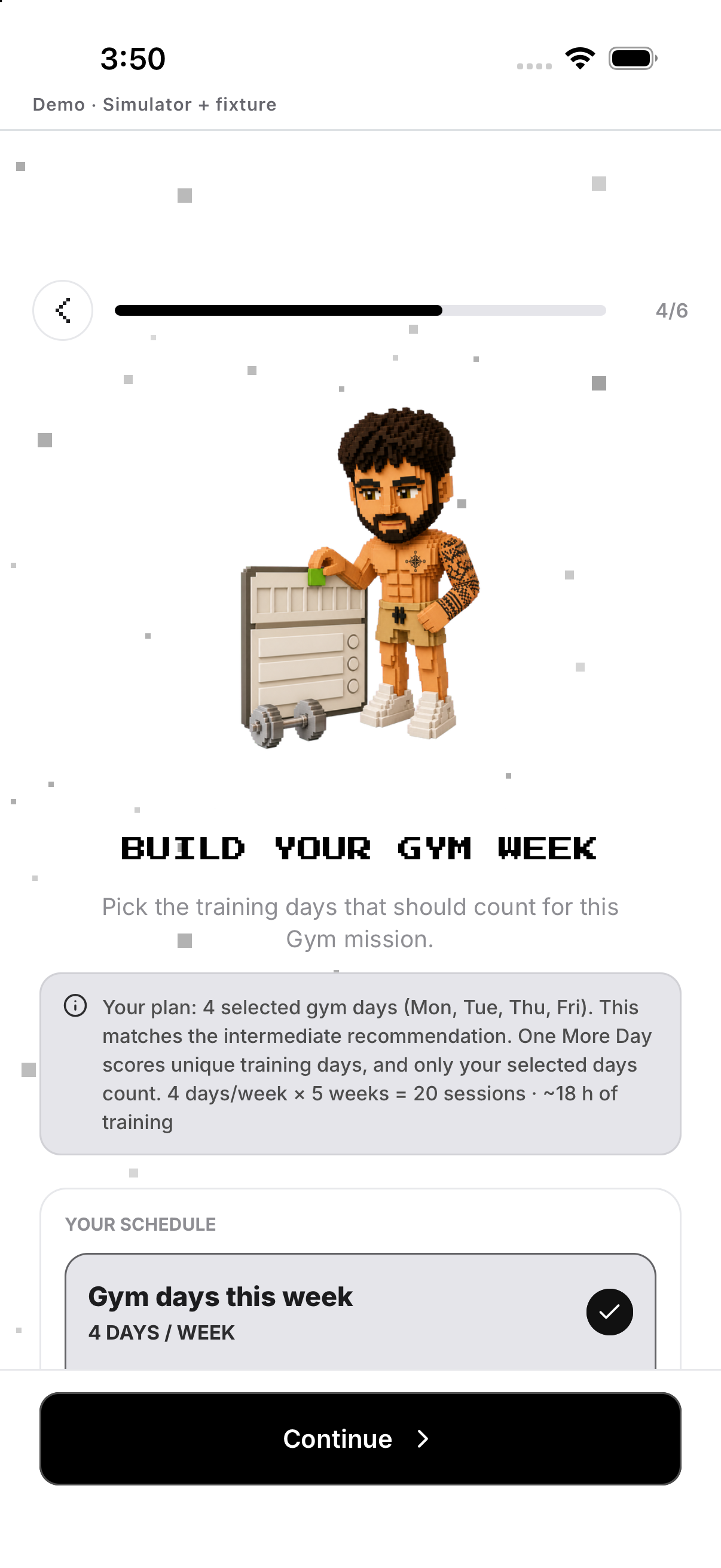 Training days