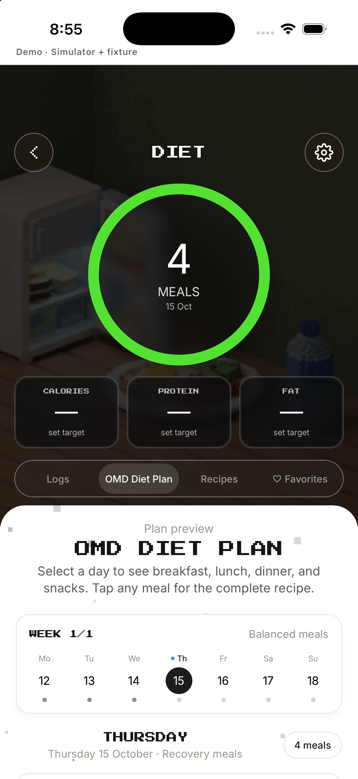Plan preview