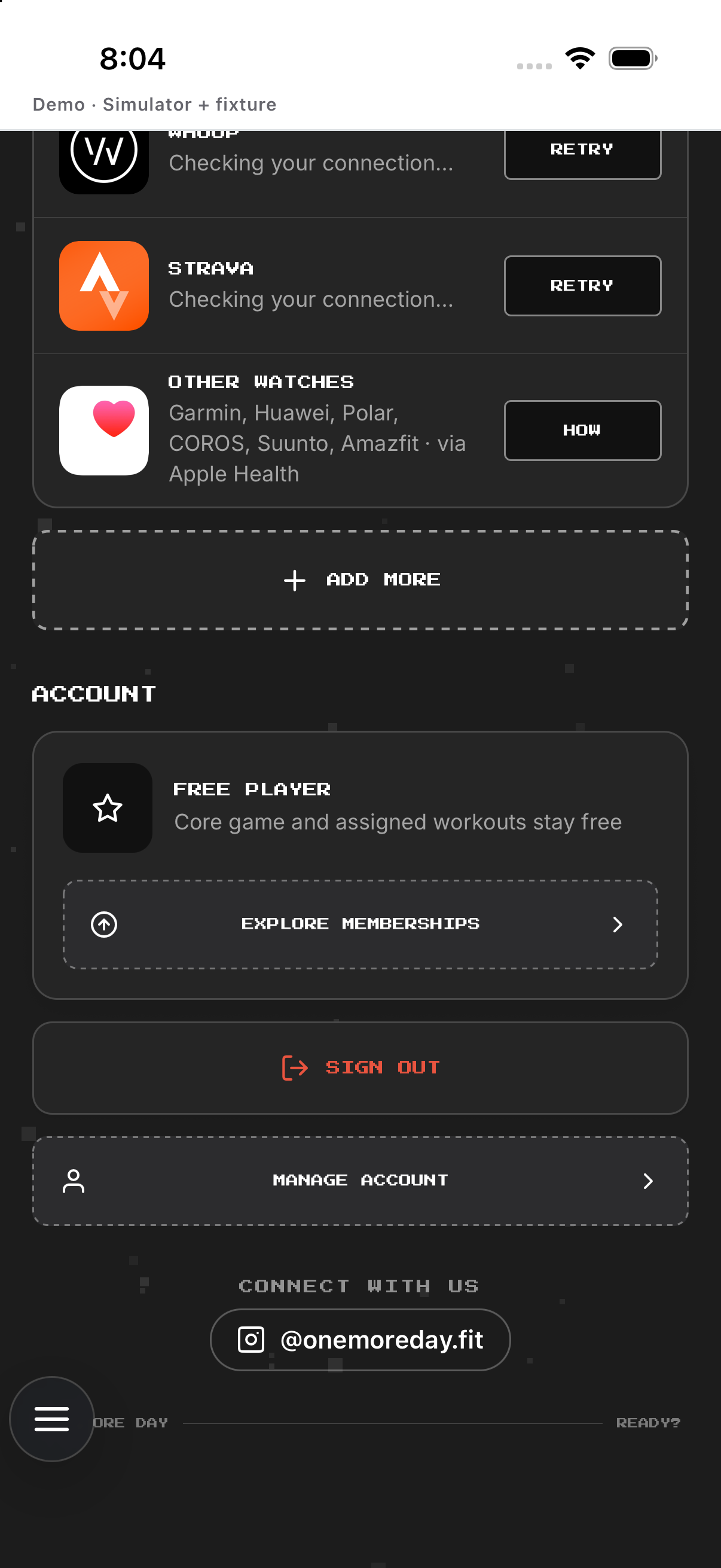 Settings bottom.